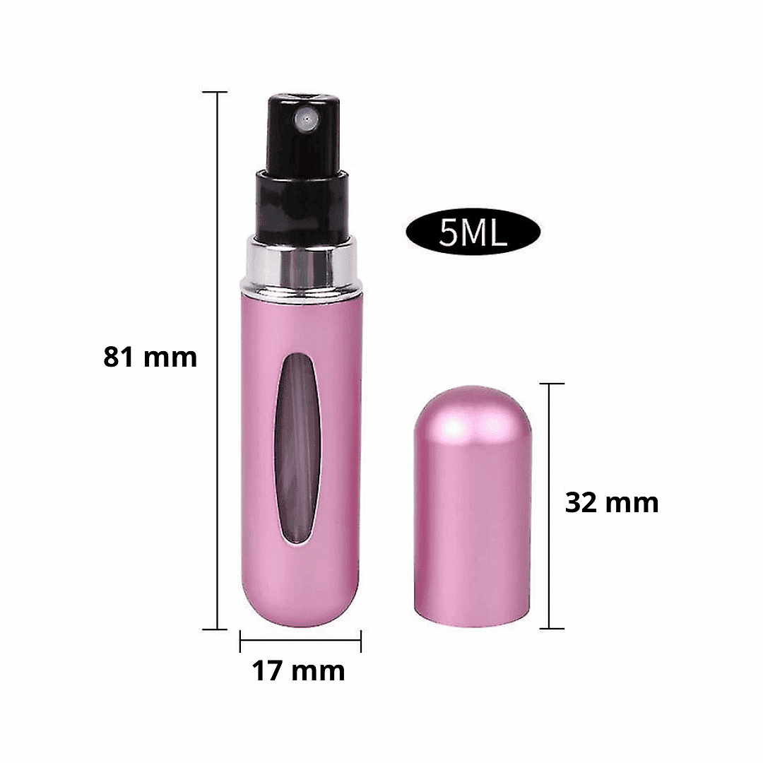 PERFUME ATOMISER 5ML PURPLE JMS PERFUMES